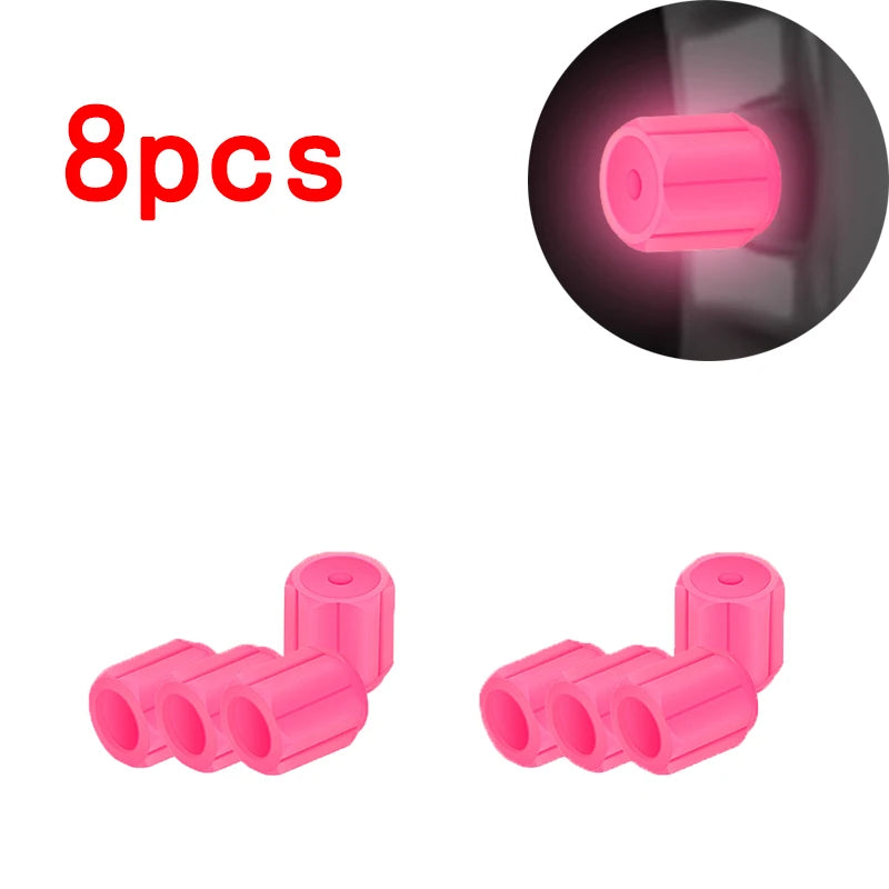 Luminous Tire Valve Caps ATS Car Design