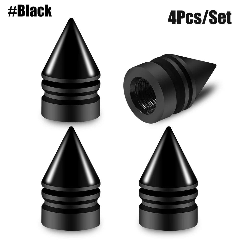 Rocket Arrow Granate Tire Valve Caps ATS Car Design