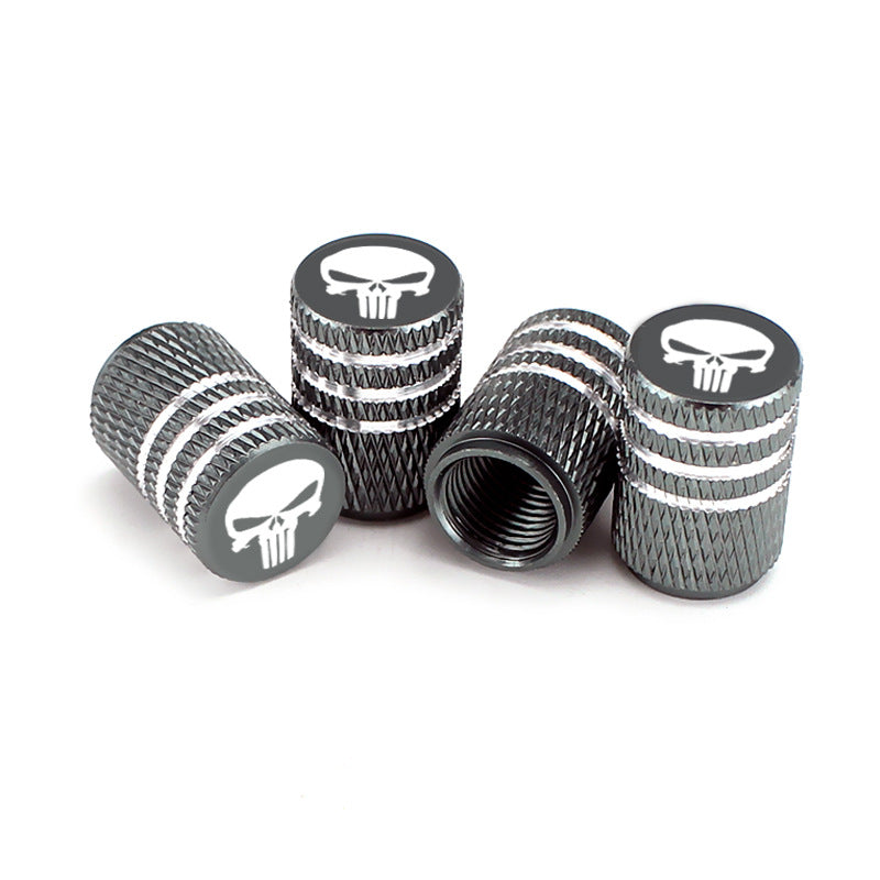 Long Tooth Skull Car Tire Valve ATS Car Design