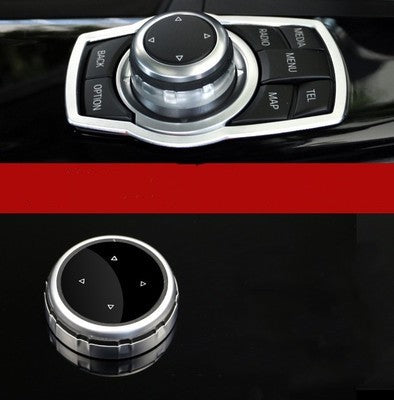 Multimedia Button Sticker For Car Large Knob Cover ATS Car Design