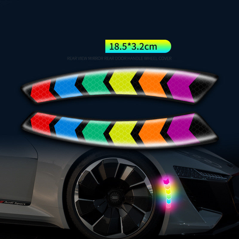 Reflective Sticker For GM Car Door Anti-collision Strip ATS Car Design