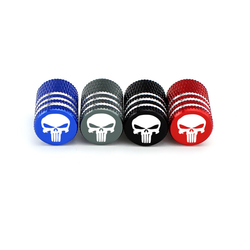 Long Tooth Skull Car Tire Valve ATS Car Design