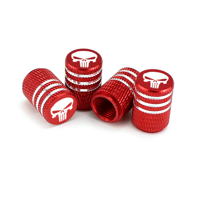 Long Tooth Skull Car Tire Valve ATS Car Design